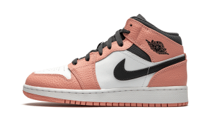 ⁦AIR JORDAN 1 Mid PINK QUARTZ⁩ – תמונה ⁦4⁩