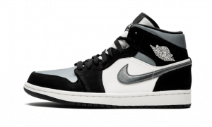 AIR JORDAN 1 Mid SATIN GREY TOE