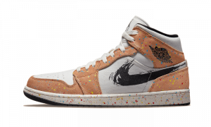 Air Jordan 1 Mid Se Brushstroke