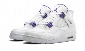 AIR JORDAN 4 Retro METALLIC PURPLE – תמונה 3