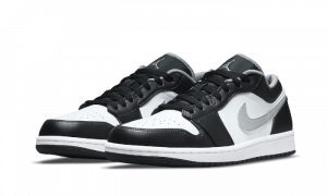 Air Jordan 1 Low Black White Particle Gray – תמונה 3