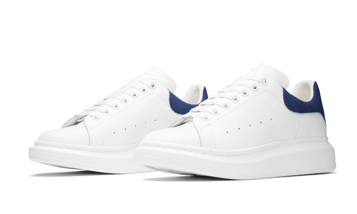 Alexander McQueen OVERSIZED WORKER BLUE