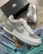 Nike Air Force 1 Shadow Particle Grey – תמונה 2