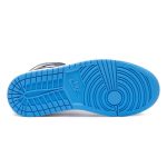 ⁦Nike Air Jordan 1 Mid Royal Black And Blue⁩ – תמונה ⁦4⁩