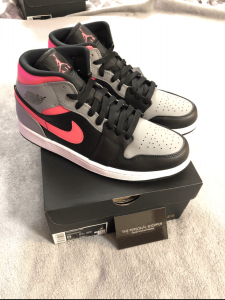 AIR JORDAN 1 Mid PINK SHADOW – תמונה 3