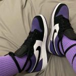 Air Jordan 1 Low Court Purple Black – תמונה 3