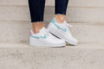Nike Air Force 1 Low Lxx White Pink Aqua – תמונה 6