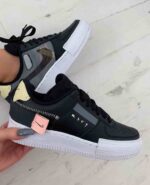 Nike AIR FORCE 1 N354 BLACK – תמונה 5