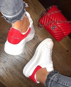 Alexander McQueen OVERSIZED RED