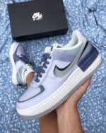 NIKE AIR FORCE 1 Shadow GHOST WORLD INDIGO – תמונה 2