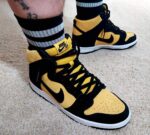 ⁦SB Dunk High Pro Maize And Black⁩ – תמונה ⁦2⁩