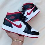 AIR JORDAN 1 Mid GYM RED – תמונה 3