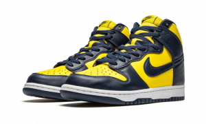 Dunk High Maize & Blue (Michigan) – תמונה 3