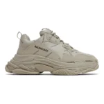Balenciaga Triple S Sneaker Allover Logo Beige