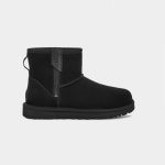 נעליים האג בצבע שחור | UGG Classic Mini Bailey Zip