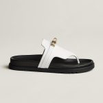 ⁦כפכף הרמס לנשים בצבע לבן | Hermes Empire Sandal⁩ – תמונה ⁦2⁩