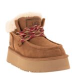 ⁦מגף האג בצבע חום | UGG funkarra cabin cuff⁩ – תמונה ⁦3⁩