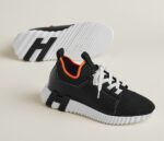 נעל הרמס לגבר בצבע שחור | Hermes Depart Sneaker – תמונה 3