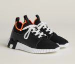נעל הרמס לגבר בצבע שחור | Hermes Depart Sneaker – תמונה 2