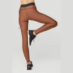 סט אימון אלו יוגה טייץ וטופ צבע אדום Alo Yoga Red Set