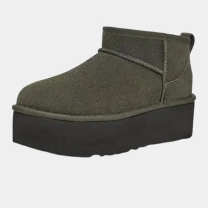 מגפי האג | UGG CLASSIC ULTRA MINI PLATFORM BOOT GREEN