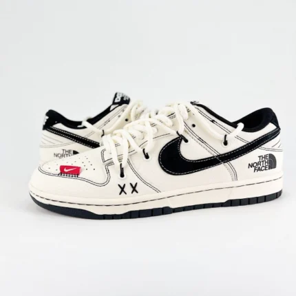 נייק דאנק נמוכות | SB Dunk Low x The North Face - Snow Black