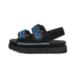 מגפי האג | UGG Goldenstar Heritage Braid Olive Black