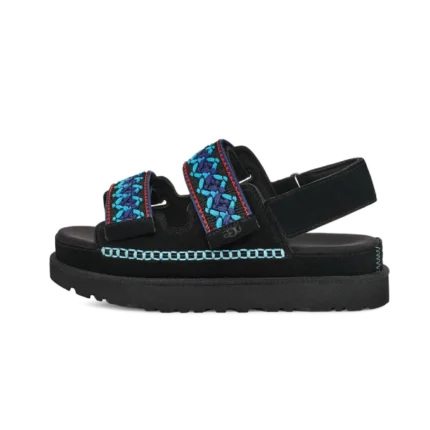 מגפי האג | UGG Goldenstar Heritage Braid Olive Black