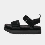 מגפי האג | UGG Goldenstar Black The Hague Sandals | Flip Flop