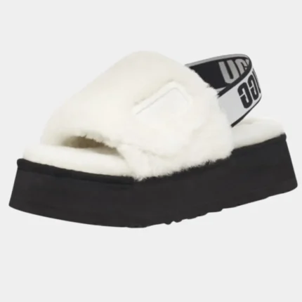 מגפי האג | UGG Disco Slide Black and White