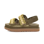 מגפי האג | UGG Goldenstar Heritage Braid Olive Green