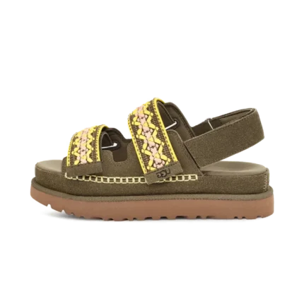 מגפי האג | UGG Goldenstar Heritage Braid Olive Green