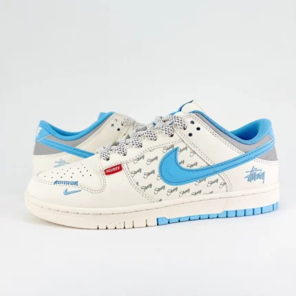 נייק דאנק נמוכות | SB Dunk Low x Stüssy - Cream Blue