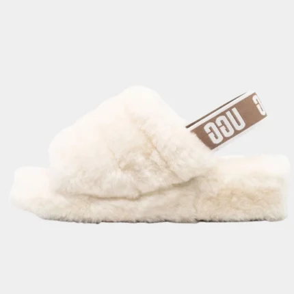 מגפי האג | UGG Fluff Yeah Slingback White