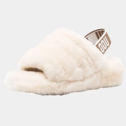 מגפי האג | UGG Fluff Yeah Slingback White