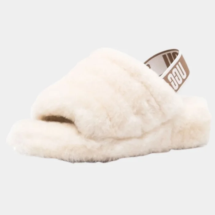 מגפי האג | UGG Fluff Yeah Slingback White
