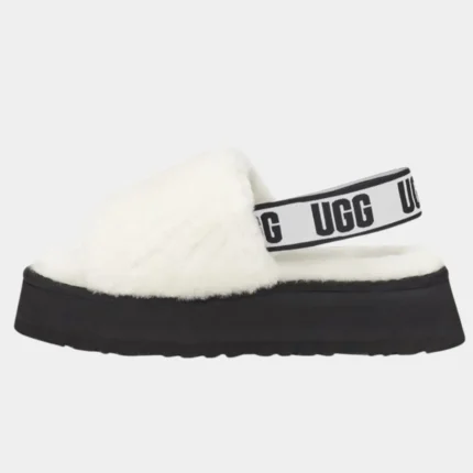 מגפי האג | UGG Disco Slide Black and White