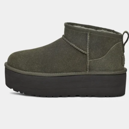 מגפי האג | UGG CLASSIC ULTRA MINI PLATFORM BOOT GREEN