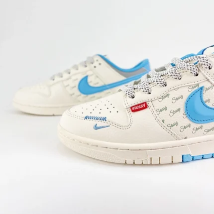 נייק דאנק נמוכות | SB Dunk Low x Stüssy - Cream Blue