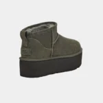 מגפי האג | UGG CLASSIC ULTRA MINI PLATFORM BOOT GREEN