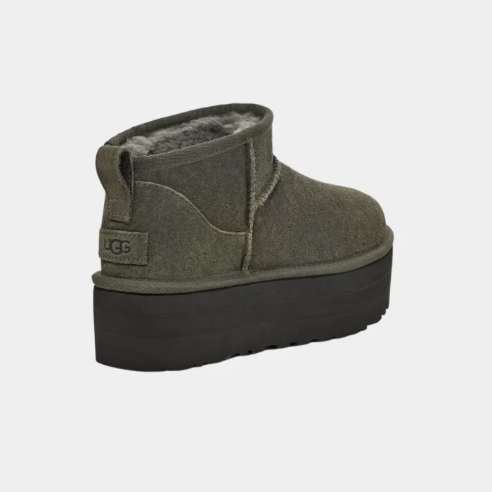 מגפי האג | UGG CLASSIC ULTRA MINI PLATFORM BOOT GREEN