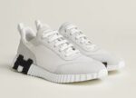 ⁦נעל הרמס בצבע לבן ושחור | Hermes Bouncing Sneaker⁩ – תמונה ⁦2⁩
