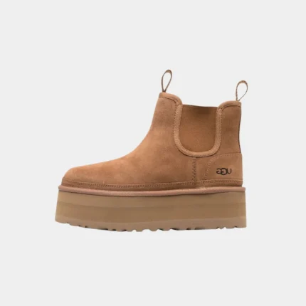 מגפי האג | UGG Logo-Print Platform Ankle