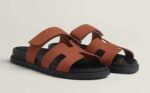 כפכף הרמס לגבר בצבע חום | Hermes sandal – תמונה 4