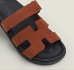 כפכף הרמס לגבר בצבע חום | Hermes sandal