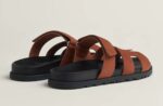 כפכף הרמס לגבר בצבע חום | Hermes sandal – תמונה 2