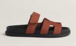 כפכף הרמס לגבר בצבע חום | Hermes sandal – תמונה 3