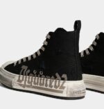 נעל דיסקוורד בצבע שחור | DSQUARED2 Sneakers High – תמונה 2