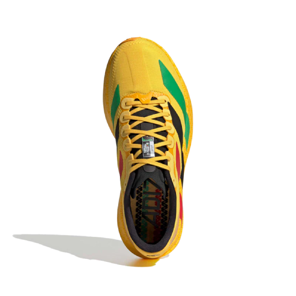 אדידס אדיזירו ג'מייקה בוב מארלי צבע צהוב - adidas Adizero Evo SL Jamaica x Bob Marley